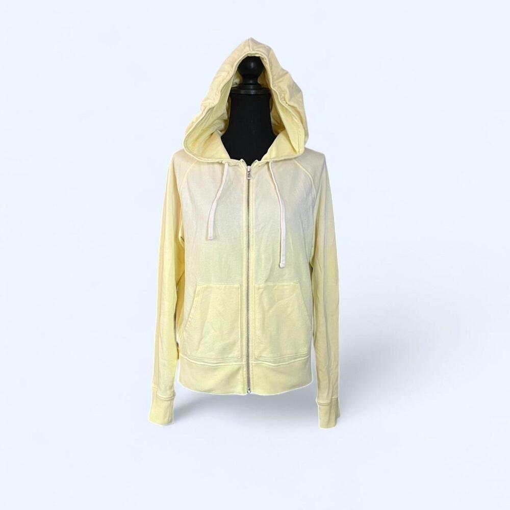 Vintage Y2K Gap fairycore ombré zip hoodie yellow Size Large 💛